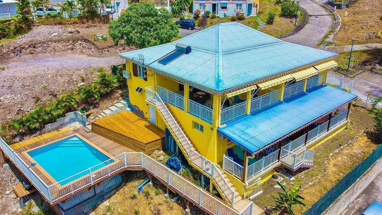 Appartement Ocean Bleu 972 Rouge N 4 à Les Anses-d'Arlet Extérieur photo